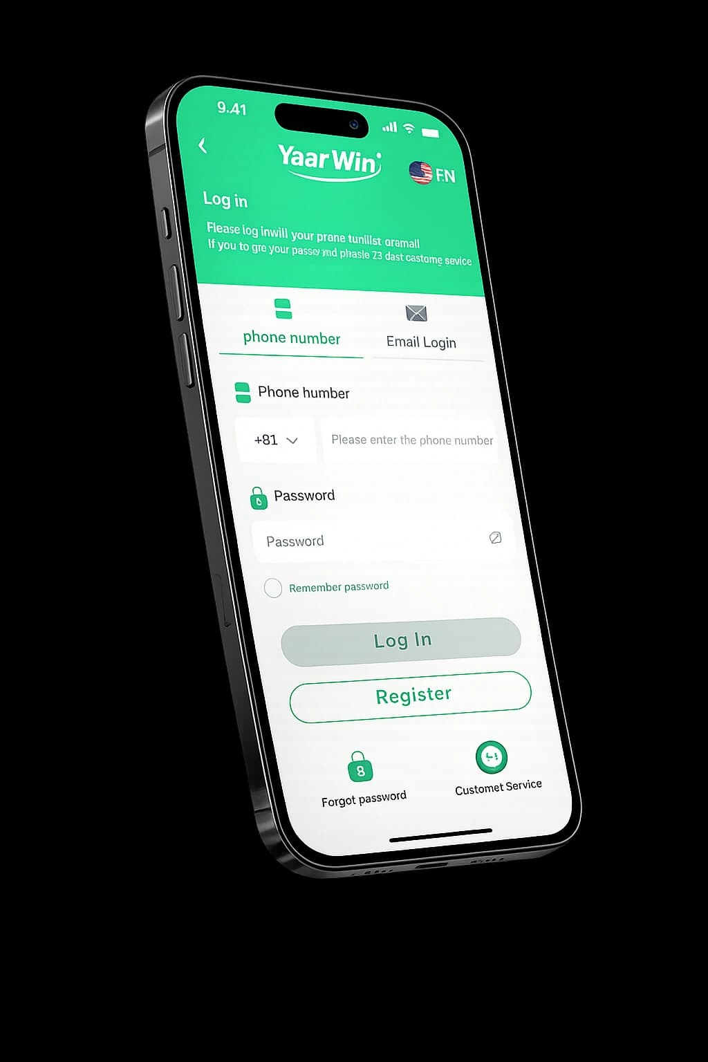 YaarWin Login — sign in securely